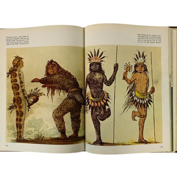 The Indians Time Life Books Old West Series Benjamin Capps 1973 Illustrated - Picture 12 of 14